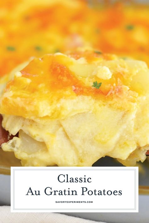 Au Gratin Potatoes Recipe, Gratin Potatoes Recipe, Au Gratin Potatoes Easy, Sweet Potato Oven, Oven Roasted Sweet Potatoes, Au Gratin Potatoes, Au Gratin Potato Recipes, Gratin Potatoes, Perfect Baked Potato