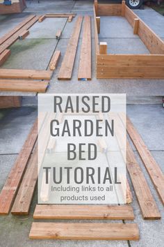 Raised Vegetable Beds Diy, How To Build Raised Bed Garden, Wood Garden Beds Diy, How Deep Does A Raised Garden Need To Be, Planter Box Veggie Garden, Simple Diy Garden Bed, Simple Garden Boxes Diy, Flower Box Garden Ideas, Diy Garden Raised Beds Planter Boxes