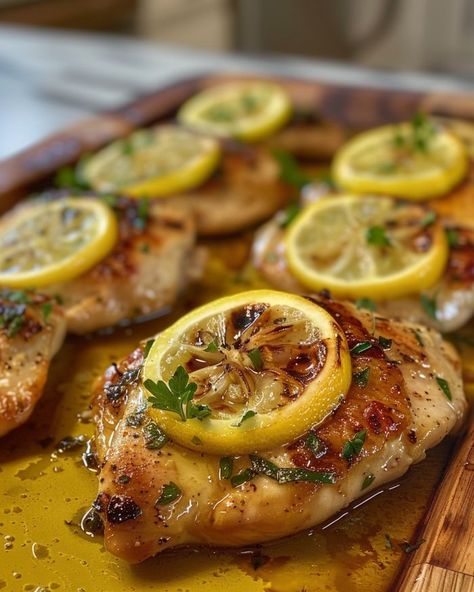 Bob Appetit Recipes, Dinner Make Ahead Meals, Large Batch Chicken Recipes, Summer Meal Ideas Dinners, Boneless Chicken Breast Recipe, Popular Everything, Chicken Breast Recipes Baked, Chicken Entrees, Lemon Butter Sauce