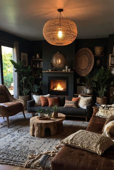 Fall Furniture , Autumn Cozy Fall ,Decor Easy Fall ,
Decor Neutral Fall ,Decor Fall ,Decor Inspiration ,Fall Decor Ideas Dark Boho Decor, Dark Boho Living Room, Living Room Design Boho, Boho Living Room Inspiration, Accessories Dark, Moody Living Room, Boho Living Room Ideas, Ad Inspiration, Fall Furniture