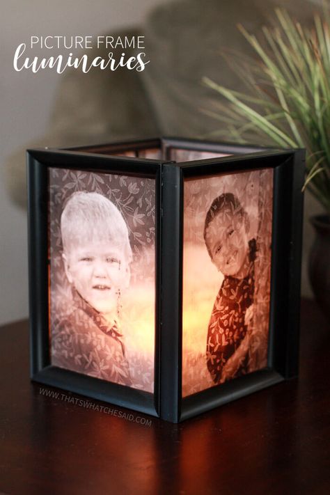 Photos Luminaries, Luminary Diy, Diy Home Decor For Apartments, Dollar Store Diy Projects, Dekor Diy, Cheap Crafts, Dollar Tree Diy Crafts, Cadeau Diy, Cadeau Photo