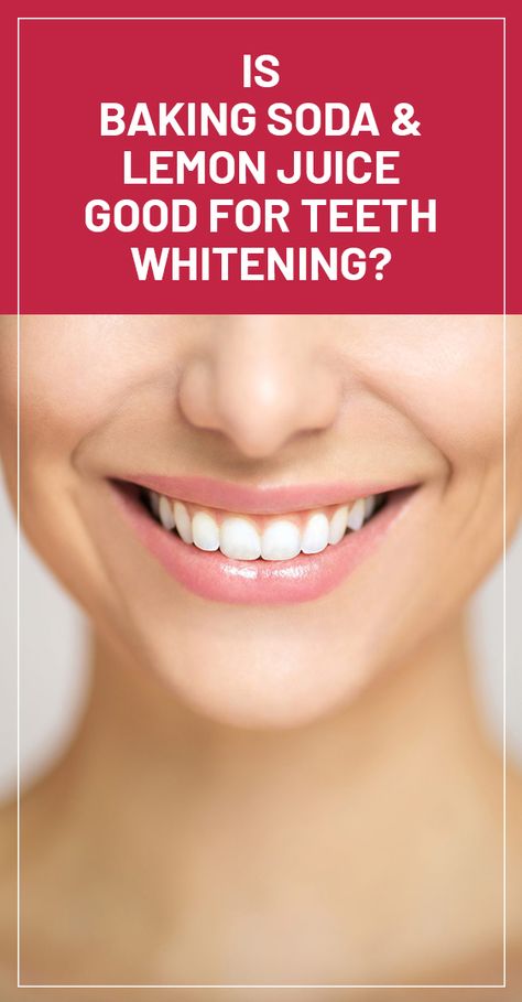 Lemon And Baking Soda For Teeth Baking Soda For Teeth, Lemon And Baking Soda, Baking Soda Lemon Juice, Baking Soda Teeth, Baking Soda Benefits, Baking Soda And Lemon, Teeth Whitening Remedies, Teeth Whitening Diy, Teeth Health