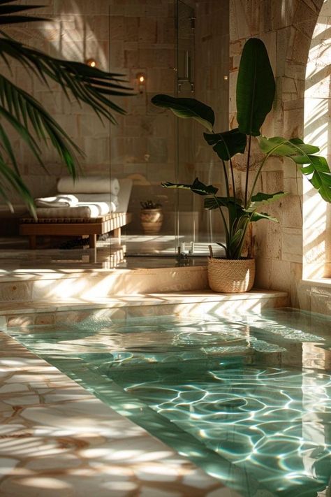 Natural Spa Aesthetic, Wellness Interior Design Spa, Spa Vision Board, Salon Spa Ideas Interior Design, Vitality Aesthetic, Wellness Retreat Aesthetic, Day Spa Interiors, Luxury Hotel Room Aesthetic, Wellness Spa Interior Design