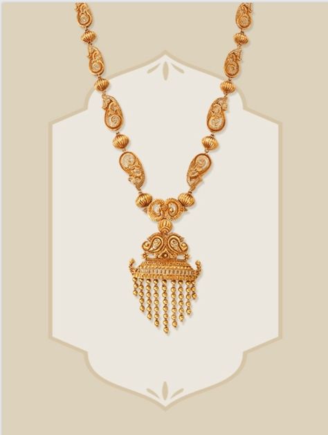 #lavanyam#tanishq exclusive South Jewellery, Gold Temple Jewellery, Jewelry Design Drawing, Antique Bridal Jewelry, Gold Bead Necklace, Gold Jewelry Necklace, Antique Necklace, Bridal Gold Jewellery, Design Drawing