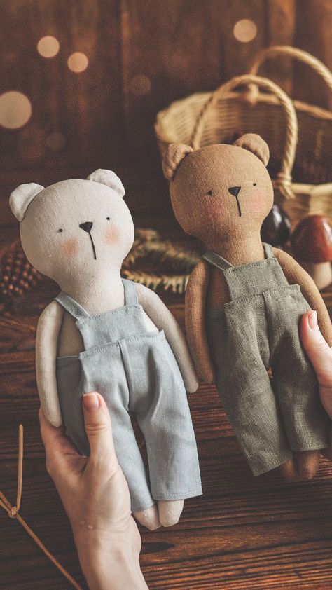 Diy Baby Toys Newborn, Diy Soft Toys, Home Made Toy, Soft Toys Handmade, Homemade Stuffed Animals, Patterns For Sewing, Dolls Handmade Diy, Handmade Kids Toys, Handmade Stuffed Toys