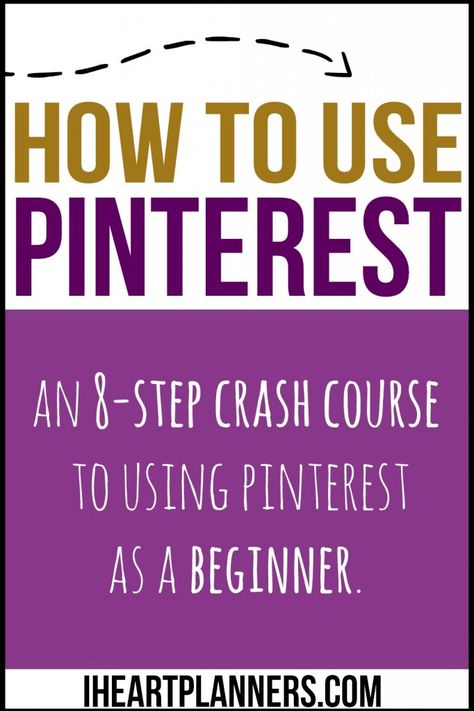 How to Use Pinterest for Beginners - I Heart Planners Digital Marketing Logo, Pinterest For Beginners, Pinterest Tutorial, Pinterest Tutorials, Pinterest Guide, Learn Pinterest, Pinterest Hacks, Rich Pins, Pinterest Help