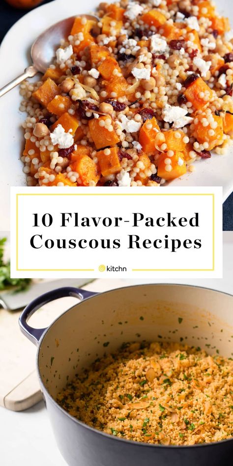 Middle Eastern Couscous, Recipes To Make For Dinner, Sweet And Spicy Chicken, Couscous Salat, Watermelon And Feta, Couscous Recipes, Meatless Main Dishes, Foreign Food, Recipes To Make