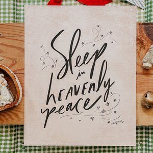 handlettered Christmas printable art - Sleep in Heavenly Peace Peace Printable, Sleep In Heavenly Peace, Winter Collage, Christmas Printable Art, Christmas Cutouts, Vintage Book Covers, Christmas Printable, Packaging Supplies, Vintage Christmas Decorations