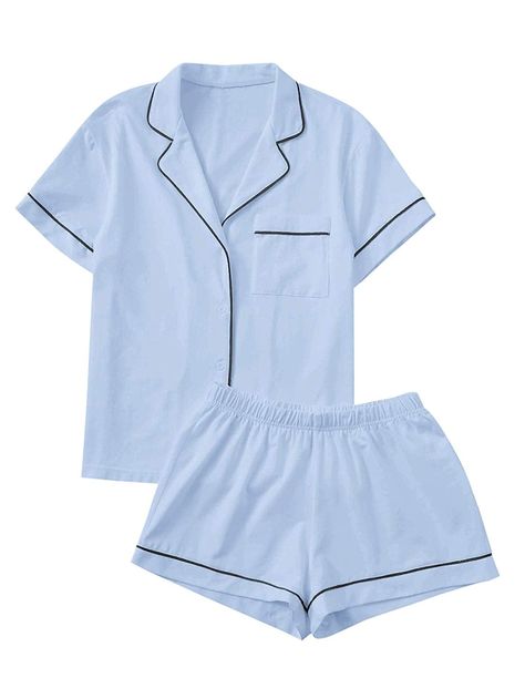 Pajamas For Teens, Two Piece Pajama Set, Pijamas Women, Cute Pajama Sets, Cozy Pajamas, Short Pj Set, Trendy Swimwear, Cute Pajamas, Satin Pyjama Set