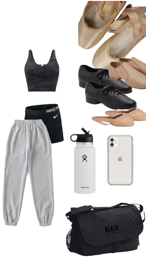 dance fit 🤞 #outfitinspo #dance #ballet #tape #jazz #lyrical #dancer #dancemoms #fitinspo #lululemon #hydroflask Dance Practice Outfits Lyrical, Tap Dance Outfits Practice, Jazz Dance Class Outfit, Jazz Dance Outfits Practice, Dancer Outfits Aesthetic, Dance Outfits Practice Casual, Dance Practice Outfits Ideas, Dancer Motivation, Lyrical Dance Outfits