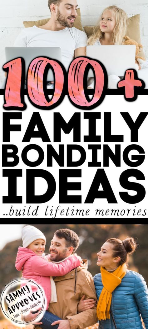 Spend a little time each week on one of these family bonding ideas to grow a closer relationship with your kids. So many fun activity ideas here for family night, vacations, family days with children. #familytime #familynight #kidsactivities #kidsideas #activities #motherhood #parenting #parents #familyhomeevening Family Bonding Ideas, Family Activities Preschool, Family Togetherness, Free Family Activities, Family Bonding Activities, Family Fun Day, Family Fun Night, Confidence Kids, Family Fun Games