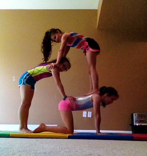 3 person acro stunts 2 Person Acro Stunts, 3 People Yoga Poses, Three Person Yoga Poses, Acro Stunts, 3 Person Yoga Poses, Two Person Yoga Poses, Two Person Yoga, Group Yoga Poses, 2 Person Stunts