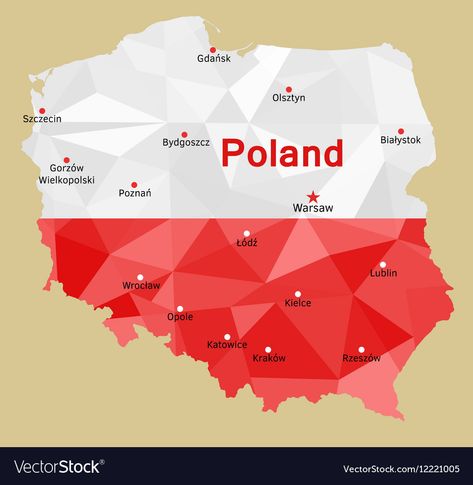 Map Of Poland, National Flag, The National, Png Images, Poland, Abc, Vector Free, Vector Images, Illustrator