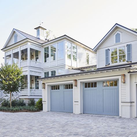 Seaside Home Exterior, Long Island Homes Exterior, Coastal Family Home Exterior, Big Beach House Exterior, Coastal House Layout, Island House Tropical, Coastal Farmhouse Exterior, Coastal House Exterior, Balcony House