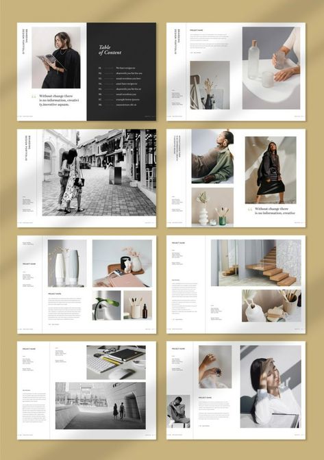 Simple Adobe InDesign Portfolio Template Photo Portfolio Layout, Modern Brochure Design Creative, Digital Portfolio Design, Creative Portfolio Ideas, Indesign Layout Inspiration, Editorial Layout Design, Photography Portfolio Layout, Photography Powerpoint, Portfolio Layout Template