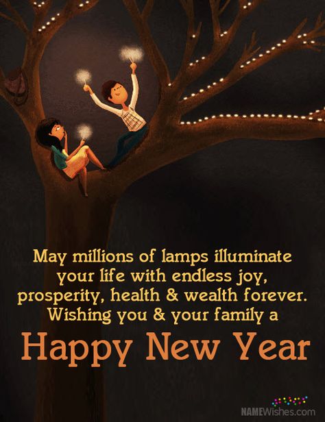 Happy New Year With Quotes, การ์ด Happy New Year, New Year Quotes For Lover, Happy Christmas And Happy New Year, New Year Wishes Images Quotes, Happy New Year Animated Images, Cute Happy New Year Pictures, New Years Wishes Quotes, Newyear Quote