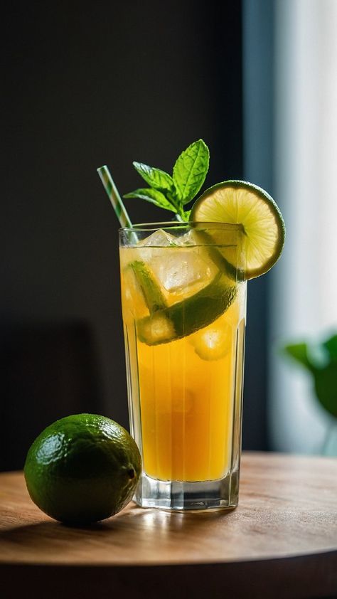 Calamansi juice Fruit Juice Aesthetic, Juice Photography, Cherry Smoothie Recipes, Calamansi Juice, How To Cook Pancakes, Cherry Smoothie, Food Pic, Slice Of Lime, Good Pics