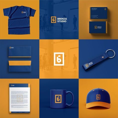 Service Business Marketing, Brand Identity Design Portfolio, Make Up Branding Design, Brand Logo Presentation, Graphic Designer Logos, Modern Social Media Design, At Logo Design, Corporate Branding Design, Graphic Design Branding Identity