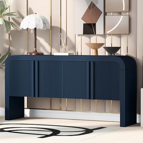 Mdf Cabinets, Storage Cabinet With Drawers, Sideboard Storage Cabinet, Wooden Console Table, Mdf Frame, Curved Sofa, Blue Living Room, Wood Console Table, Sideboard Storage