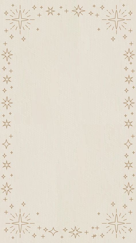 Download free vector of Gold mystical star frame vector on beige background by Porpla mana about minimal wallpaper, gold frames, stars gold background, mystical, and aesthetic 3087265 Vintage Writing Paper, Minimalist Wallpaper Phone, Minimal Background, Element Illustration, Notebook Cover Design, Paper Background Design, Minimal Wallpaper, Scrapbook Background, Frame Vector