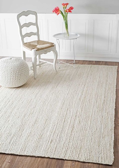 Amazon.com: Handmade Eco Natural Fiber Braided Reversible Jute Rug: Kitchen & Dining Natural Fiber Carpets, Jute Area Rug, Natural Jute Rug, 4x6 Area Rugs, Jute Area Rugs, Scandinavian Living, Natural Fiber Rugs, Rugs Usa, 4x6 Rugs