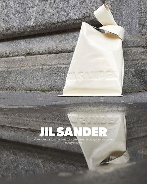 curated by martina jane Jil Sander Campaign, Fashion Marketing Campaign, Italy November, Jil Sanders, Fashion Still Life, Photography Bags, Timeless Brand, Fashion Marketing, Fashion Advertising