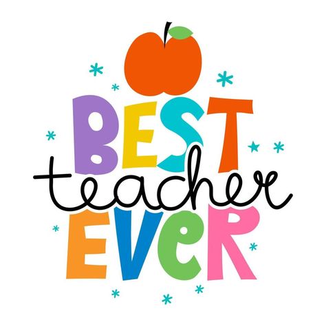 Teacher Logo Design Ideas, For Teachers Day, Teachers Day Design Ideas, Teacher Day Gifts Ideas, Teacher Vector, Clipart For Teachers, Teacher Illustration, Happy Teacher Day, Teacher Logo