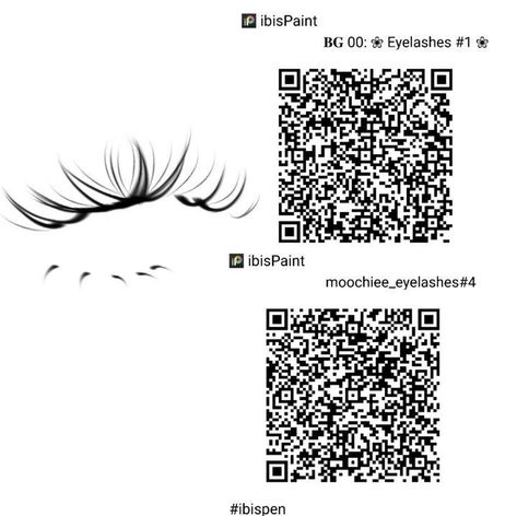 Eyelash Pen Ibispaint, Ibis Eyelashes Brush, Hair Brushes For Ibispaint, Ibis Paint X Brushes Qr Code Eyelash, Curly Hair Codes Ibis Paint, Ibispaintx Brushes Eyes, Ibispaintx Brushes Eyelashes, Edges Brush Ibis Paint, Eyelashes Ibis Paint Code