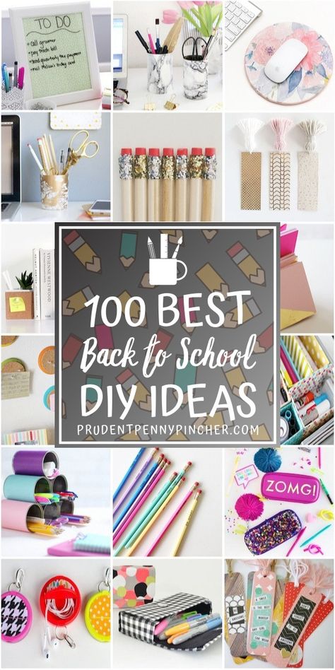 100 Best Back to School DIY Ideas #backtoschool #school #diy #crafts #teens #school School Diy Crafts, School Diy Ideas, Crafts Teens, Escuela Diy, Diy Binder, Diy School, Diy Back To School, Diy Pencil, Washi Tape Crafts