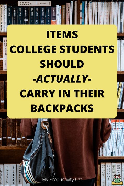 14 Backpack essentials that students should carry for a typical day of college. Here I share what college backpack essentials students should really carry. #backpack #college #must-have #collegetips Bookbag For College, Uni Backpack Essentials, University Backpack Essentials, College Backpack Essentials List, Community College Essentials, College Commuter Essentials, College Bag Essentials Student, Whats In My Bag Uni Student, Student Bag University