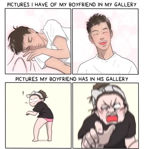 It is how it is - 9GAG Relationship Comics, Cute Couple Comics, Couples Comics, Girl Problems, Funny Relationship, Cute Comics, My Boyfriend, Images Gif, Comic Strip