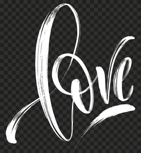 Love Font, Font Png, Original Background, Hd Love, Love Word, Png Text, No Background, Love Png, White Letters