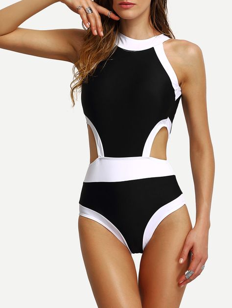 Swimsuits Black, One Piece Swimsuit White, One Piece Bathing Suits, High Neck Swimsuits, Push Up Swimsuit, 1 Piece Swimsuit, Monokini Swimsuits, Costume Intero, Swimwear Online