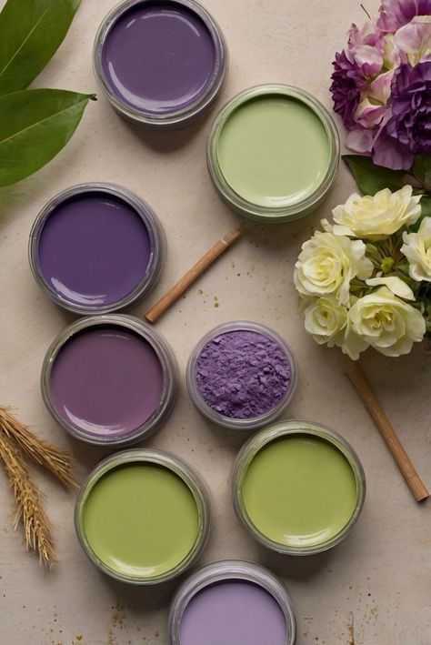 Explore the top 5 palettes featuring Sherwin Williams colors in Pear Green and Royal Purple, perfect for transforming your room with a touch of elegance and style.
#ad  


#kitchen
#wallpaint2024
 #color2024
 #DIYpainting
 ##DIYhomedecor
 #Fixhome Green And Purple Room, Purple And Green Room, Amethyst Color Palette, Green And Purple Bedroom, Bathroom Colours, Ad Kitchen, Green Room Decor, Top Paintings, Purple Color Schemes