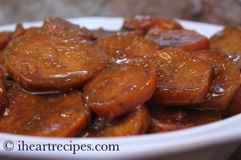 Easy recipe for Baked Candied Yams. This is perfect for Thanksgiving! Baked Candied Yams, Candied Yams Recipe, Canned Yams, I Heart Recipes, Candied Yams, Resep Pasta, Yams Recipe, Candy Yams, Heart Recipes