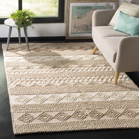 Free Shipping. Buy Safavieh Natura Carly Geometric Braided Area Rug at Walmart.com Mosaic Texture, Moroccan Boho, Apartment Decoration, Living Room Area, Diy Carpet, Grey Carpet, Decoration Inspiration, Modern Carpet, Carpet Colors