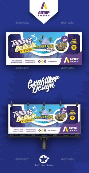 Billboard Template, Travel Brochure Design, Banner Web, Banner Design Inspiration, Facebook Cover Design, Travel Poster Design, Billboard Design, Banner Ads Design, Social Media Design Inspiration