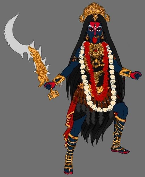 Mahakali Maa Kalaratri, Kulasai Mutharamman, Devi Kali, Mahakali Maa, Sagittarius Tattoo Designs, Ma Kali, Maa Kali Images, Lord Durga, Jay Mataji