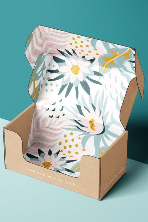 Brand Box Packaging Design, Stickers For Packaging Products, Printed Box Design, Shipping Packaging Design, Unboxing Experience Packaging, Cute Shipping Packaging, Branding Design Packaging Boxes, Creative Packaging Design Boxes Ideas, Shipping Box Packaging Design