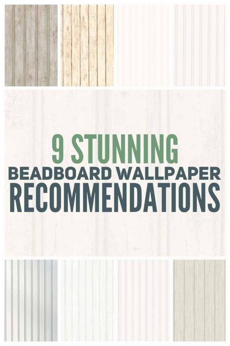 Paintable Wallpaper Ideas, Beadboard Wallpaper Bathroom, Beadboard Diy, Bead Board Wallpaper, Wallpaper And Beadboard, Painted Beadboard, Beadboard Wall, Diy Beadboard, Beadboard Kitchen