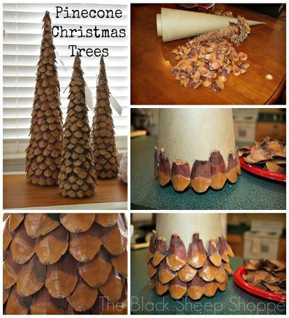 Pine Cone Tree, Pine Cone Christmas, Pinecone Christmas, Pine Cone Christmas Tree, Pine Cone Art, Christmas Cones, Diy Pinecone, Cone Christmas Trees, Pine Cone Decorations