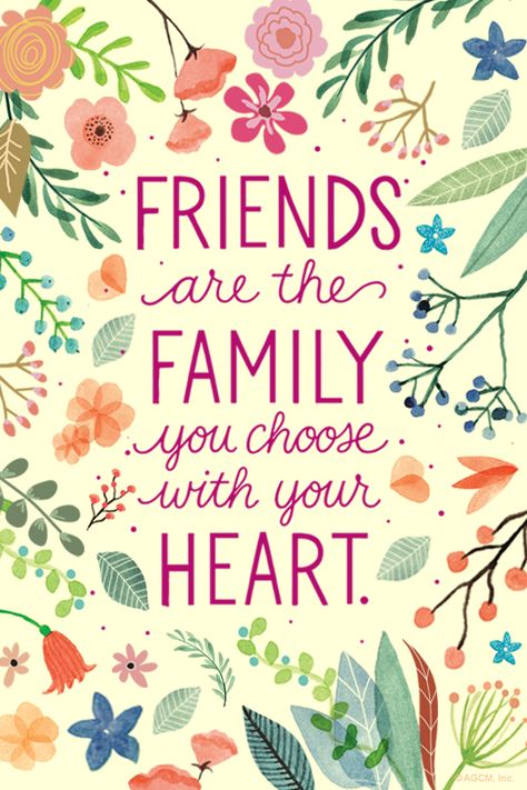 "Friends Are Family Quote" | Have a Nice Day eCard | Blue Mountain eCards Friends Become Family Quotes, Friends Like Family Quotes, Friends Day Quotes, Friends Are Family, Treasure Quotes, Toxic Family Quotes, Friends Are Family Quotes, Special Friendship Quotes, Friends Like Family