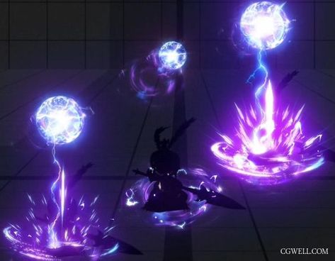 Electric Effect, Game Effect, Elemental Magic, Super Powers Art, Art Magic, Magic Design, Magic Powers, Game Concept Art, Light Magic