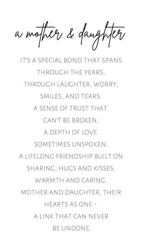 Mommy Quotes To Daughter, Daughter Captions Instagram, Quotes To Daughter, Daughter Captions, Mother Poems From Daughter, Love My Daughter Quotes, Mom Quotes From Daughter, Mom Poems, Mothers Day Poems