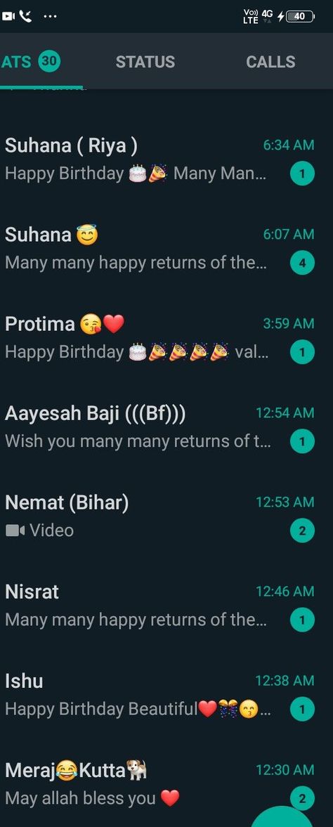 It's my birthday day tataaaaa😍😍🎂❤😘😘 in 2022 | Cute quotes for friends, Happy birthday to me quotes, Happy birthday quotes funny Happy Birthday Whatsapp Chat, Birthday Wishes Chat, Birthday Wishes Whatsapp Chat, Birthday To Me Quotes, Advance Birthday Wishes, Advance Happy Birthday Wishes, Birth Month Quotes, Friends Happy Birthday, Names For Girlfriend