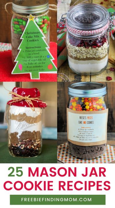 Mason Jar Cookie Mix Recipe, Jar Cookie Recipes, Mason Jar Recipes, Mason Jar Baking, Jar Christmas Gifts, Mason Jar Cookie Recipes, Mason Jar Gifts Recipes, Mason Jar Mixes, Mason Jar Cookie