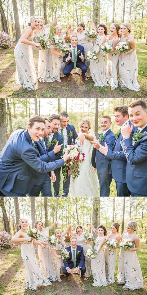 Groomsmen Photos With Bride, Bride And Wedding Party Pictures, Bridesmaids With Groom, Wedding Photos 7 Bridesmaids, Wedding Photo With Wedding Party, Groomsmen And Bride Pictures, Groomsmen With Bride Photos, Bride And Groom With Bridesmaids, Wedding Photos Bride And Groomsmen