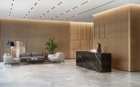 Lobby Design Apartment, Residential Lobby Interior, Apartment Lobby Interior Design, Office Lobby Interior Design, Residential Lobby Design, Office Lobby Interior, Lobby Reception Design, Entrance Lobby Design, Small Lobby