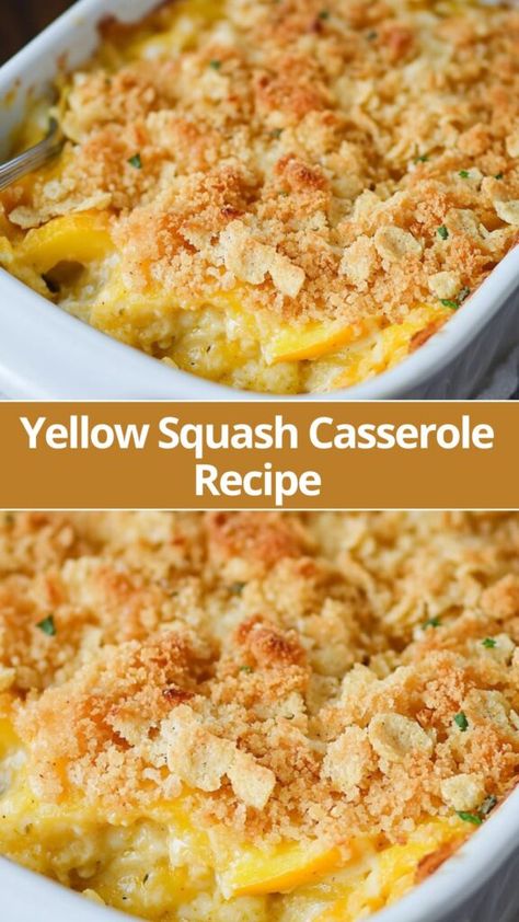 Yellow Squash Casserole Recipe, Baked Yellow Squash, Easy Squash Recipes, Yellow Squash Soup, Healthy Squash Recipes, Summer Squash Casserole, Yellow Squash Casserole, Yellow Squash Recipes, Squash Casserole Recipes