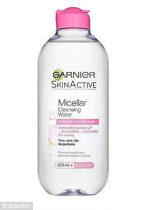 Garnier Micellar Water, Garnier Micellar Cleansing Water, Natural Facial Cleanser, Garnier Micellar, Cleanser For Sensitive Skin, Cleanser For Oily Skin, Garnier Skin Active, Cleansing Water, Micellar Cleansing Water